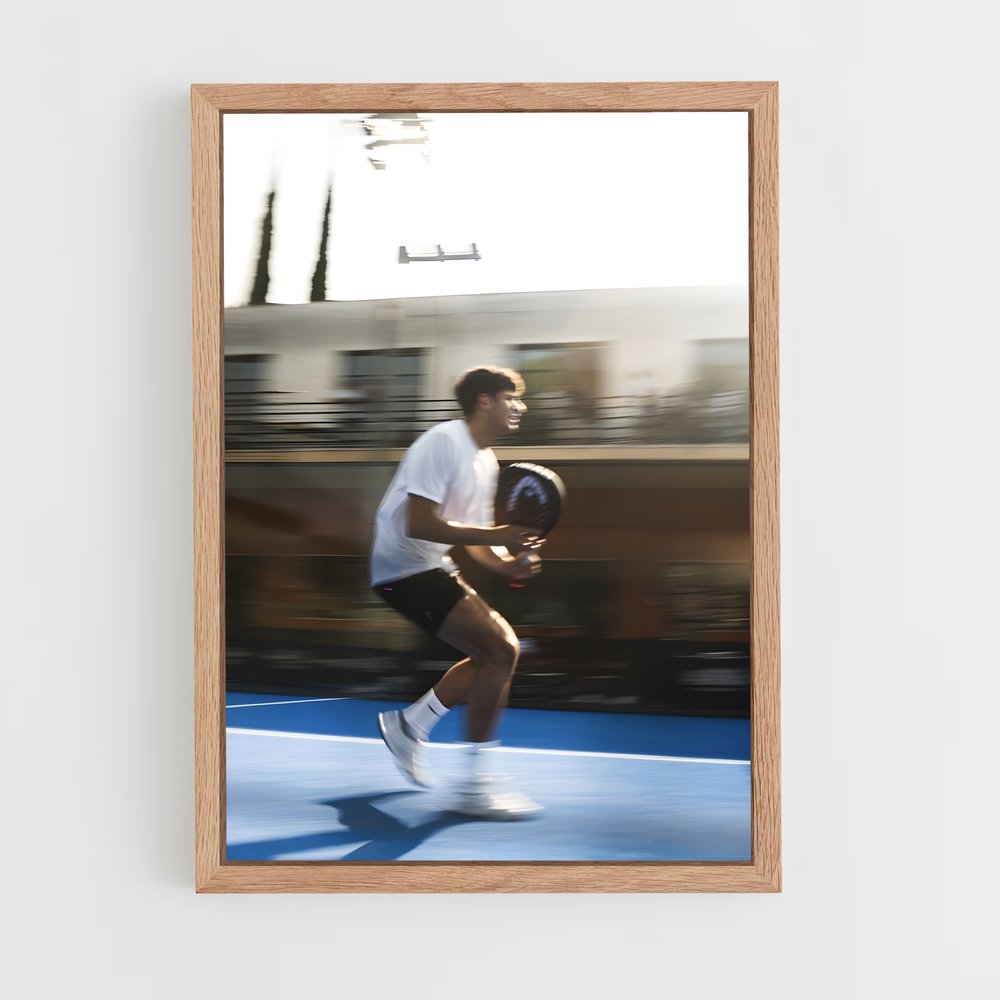 Poster Arturo de coello – affiche Padel (vue 4)